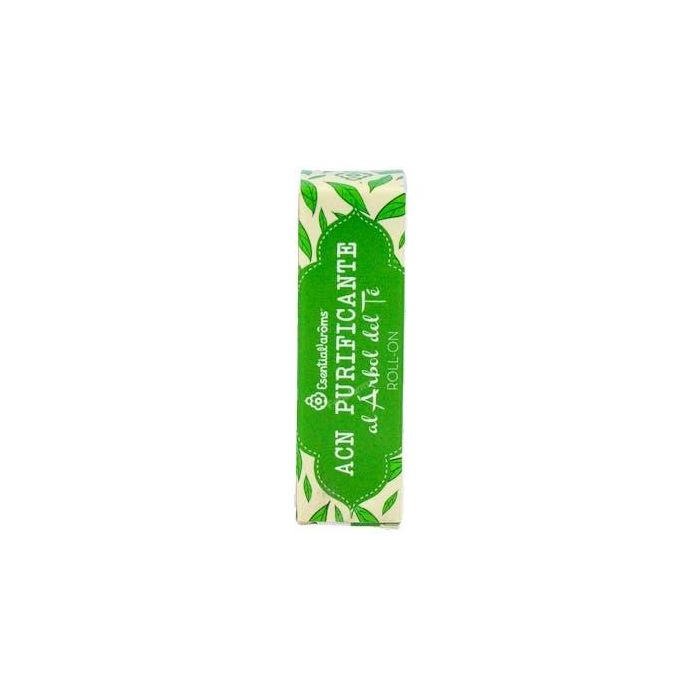 ESENTIAL AROMS Roll-On Purificante Árbol del Té 5ml - Cicatrizante, Reparador y Antiséptico para Granos
