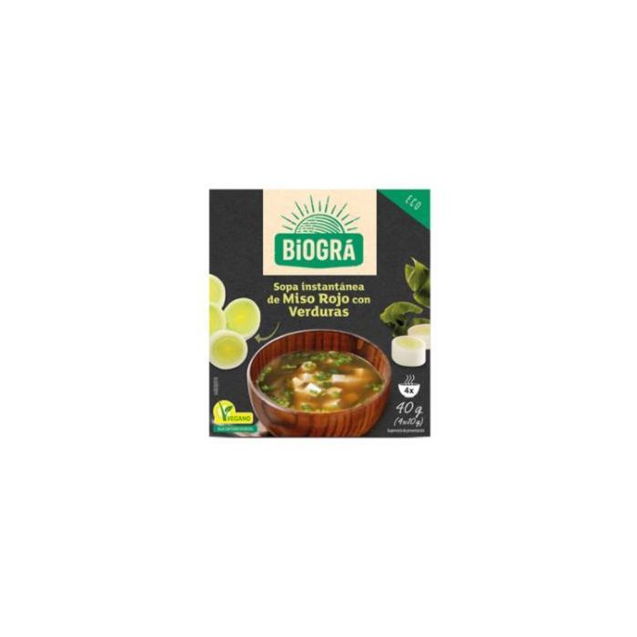 Sopa Miso Con Verduras 4Sbrs. Bio