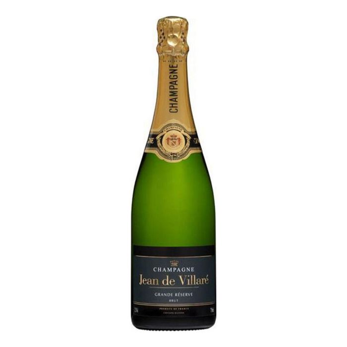 Jean De Villaré Champagne Grande Reserva 75 cl Brut - Medalla Oro Berliner Wein Trophy, notas manzana, melocotón, albaricoque, ideal aperitivo