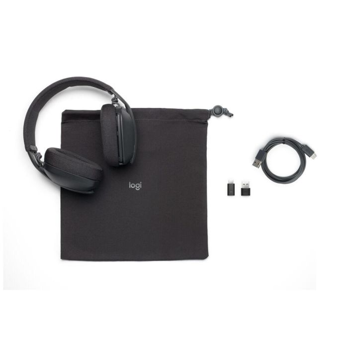 Auricular Logitech Zone Vibe Inalambrico Negro 4 Auricular Logitech Zone Vibe Inalambrico Negro 4