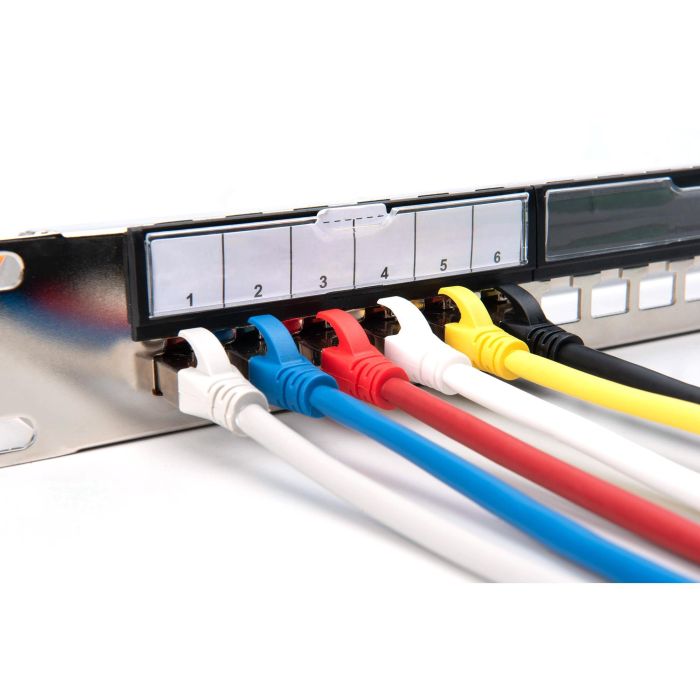 DIGITUS Patch Panel geschirmt 24-Port 19" blank 9 DIGITUS Patch Panel geschirmt 24-Port 19" blank 9