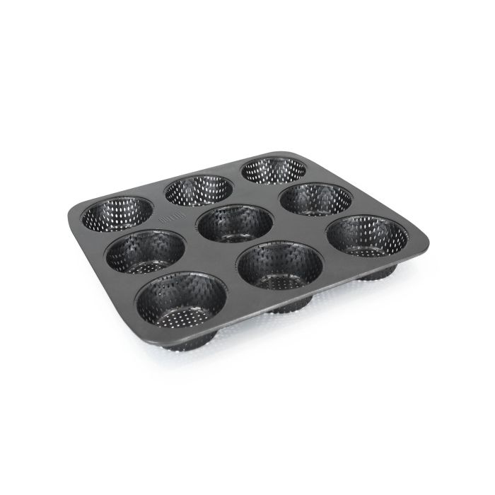 Molde para 9 Tartaletas Perforado 32x30 cm Quttin (8 Unidades) 5 Molde para 9 Tartaletas Perforado 32x30 cm Quttin (8 Unidades) 5