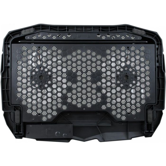 Conceptronic Soporte Base Refrigeración Thana07B para Portátiles hasta 17" con 2 Ventiladores, Negro e Iluminación Azul 1
