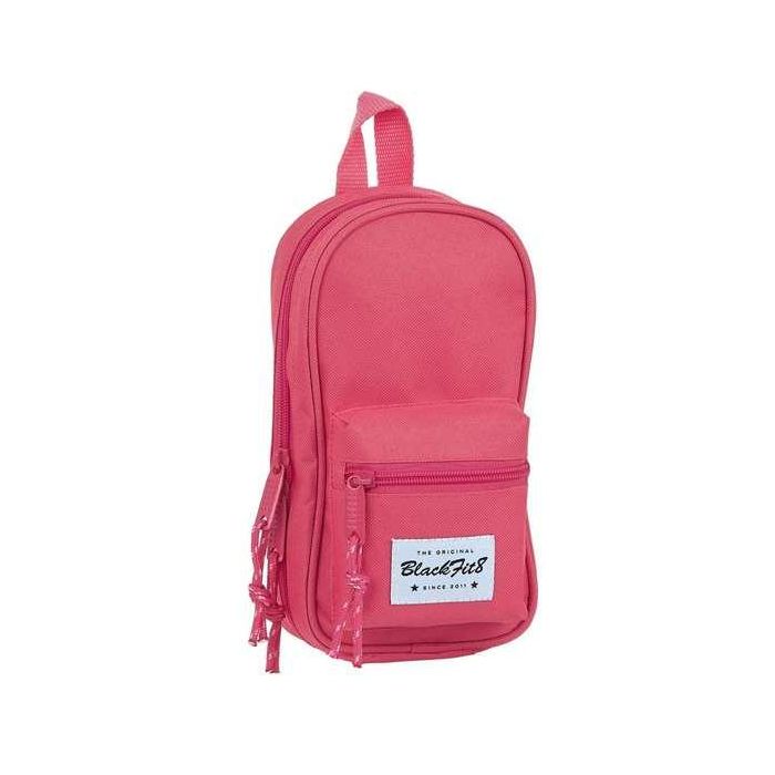 Plumier Escolar Safta Blackfit8 -'Fresa-' Mochila Con 4 Portatodos Llenos 120x50x230 mm 8 Plumier Escolar Safta Blackfit8 -'Fresa-' Mochila Con 4 Portatodos Llenos 120x50x230 mm 8