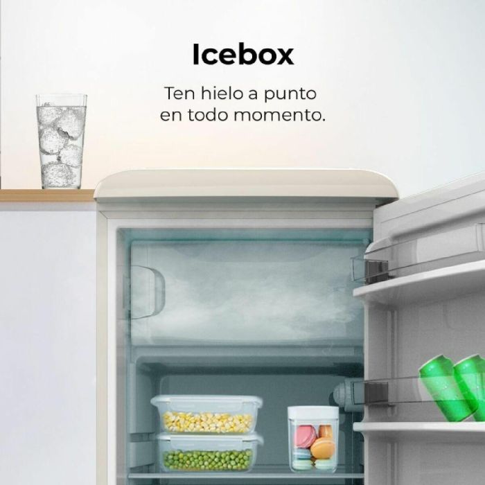 Cecotec Frigorífico Independiente CoolMarket TT Origin 110 Beige 110L Clase E 3