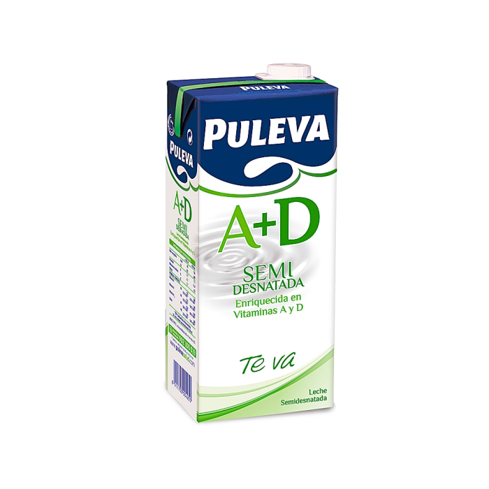 Puleva Leche Semidesnatada Tetra Brik 1 Litro 1