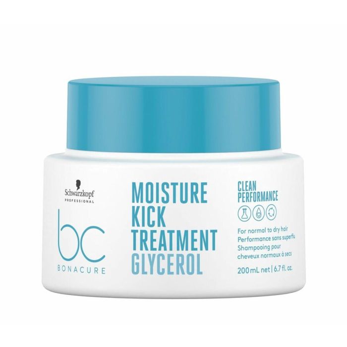 Schwarzkopf Bonacure Moisture Kick Treatment Hidratante para Cabello Normal a Seco, Rizado o Quebradizo 200 ml 8