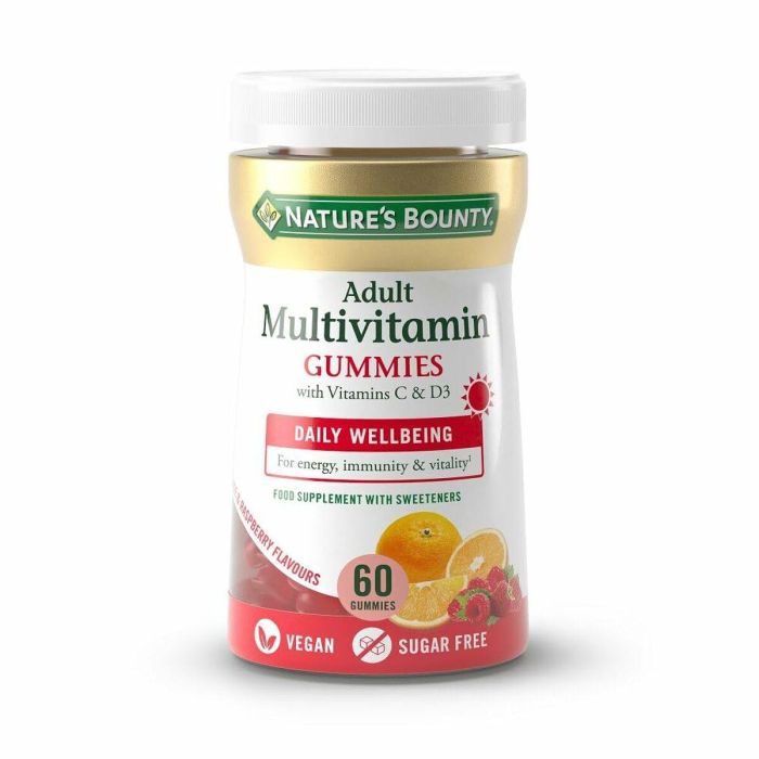 Nature'S Bounty Multivitamínico Adultos Con Vitaminas B Y D3 grummies Nature'S Bounty Multivitamínico Adultos Con Vitaminas B Y D3 grummies