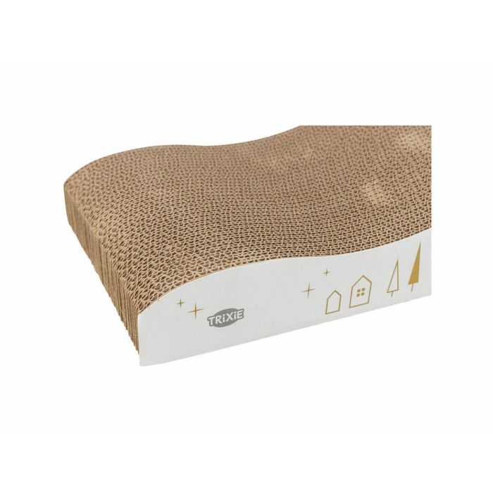 Rascador para Gatos Trixie Blanco Oro 43,5 x 8 x 20 cm Navidad 4