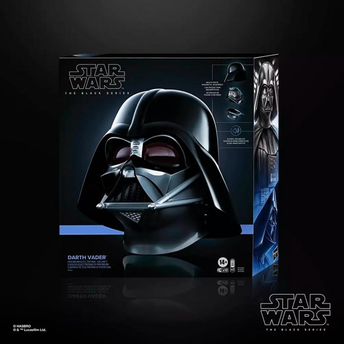 Dark Vader Electronic Helmet - Star Wars Black Series - Obi -wan Kenobi - Artículo de cosplay - 14 años 4 Dark Vader Electronic Helmet - Star Wars Black Series - Obi -wan Kenobi - Artículo de cosplay - 14 años 4