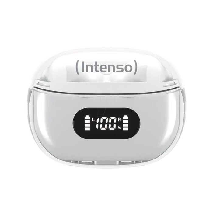 Intenso Buds Plus Tws Auriculares Bluetooth 3720312 con Cancelación de Ruido Activa (ANC) y ENC Blanco 1