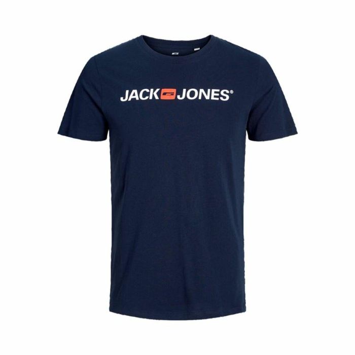 Camiseta de Manga Corta Hombre Jack & Jones ecorp Old Logo 1 Camiseta de Manga Corta Hombre Jack & Jones ecorp Old Logo 1