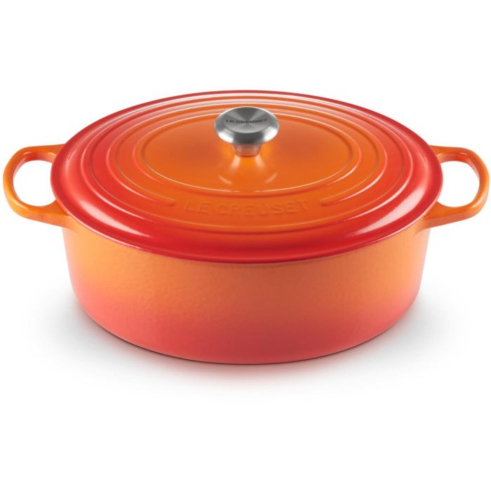 Le Creuset Signature Bräter Oval Ofenrot 33 cm 1 Le Creuset Signature Bräter Oval Ofenrot 33 cm 1