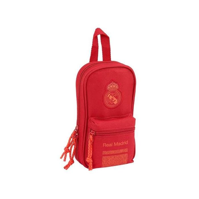 Plumier Mochila Real Madrid C.F. Rojo 12 x 23 x 5 cm (33 Piezas) Plumier Mochila Real Madrid C.F. Rojo 12 x 23 x 5 cm (33 Piezas)