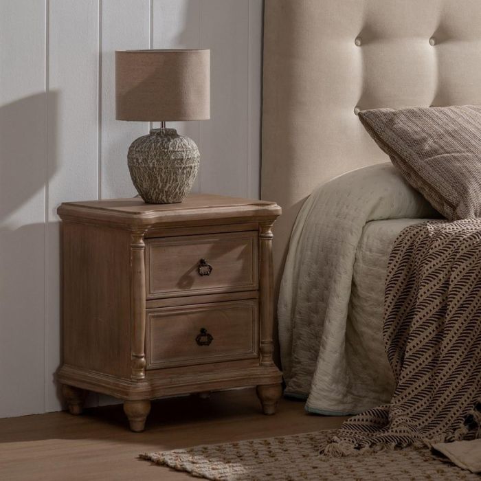 Mesita Natural Madera 48 X 38 X 56 cm