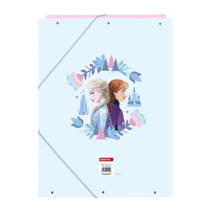 Carpeta de anillas Frozen Ice magic Azul A4 26 x 33.5 x 2.5 cm 1 Carpeta de anillas Frozen Ice magic Azul A4 26 x 33.5 x 2.5 cm 1