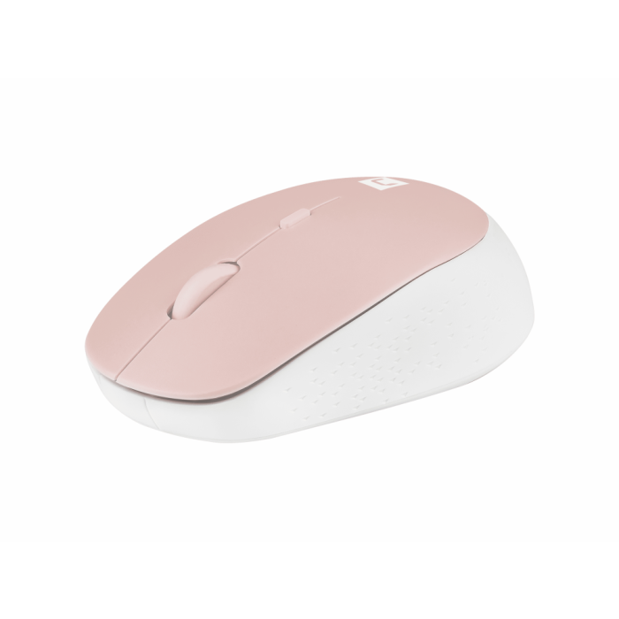 NATEC Harrier 2 Ratón Óptico Bluetooth 1600 DPI para Oficina Mano Derecha, 4 Botones, Inalámbrico, Baterías, Rosa y Blanco NATEC Harrier 2 Ratón Óptico Bluetooth 1600 DPI para Oficina Mano Derecha, 4 Botones, Inalámbrico, Baterías, Rosa y Blanco