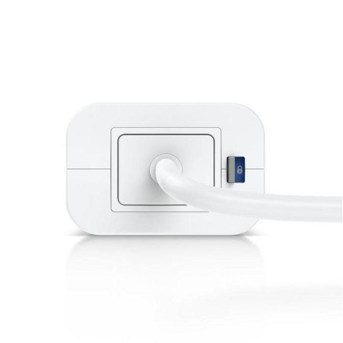 Ubiquiti Adaptador AC con PoE Integrado, 10 GbE, Tipo-C 5V 5A, PoE+ 48V 0.65A, para UniFi Cloud Gateway 4 Ubiquiti Adaptador AC con PoE Integrado, 10 GbE, Tipo-C 5V 5A, PoE+ 48V 0.65A, para UniFi Cloud Gateway 4