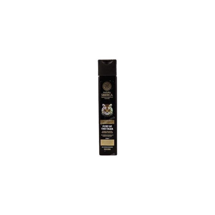 Natura Siberica Fury Of The Tiger Men Champú Energizante Cuerpo y Cabello 250ml
