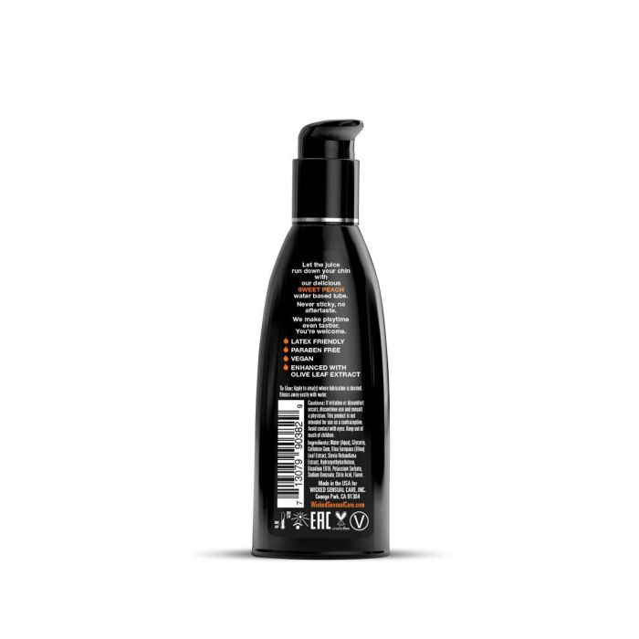 Lubricante Wicked Sensual Care Melocotón 60 ml 1 Lubricante Wicked Sensual Care Melocotón 60 ml 1