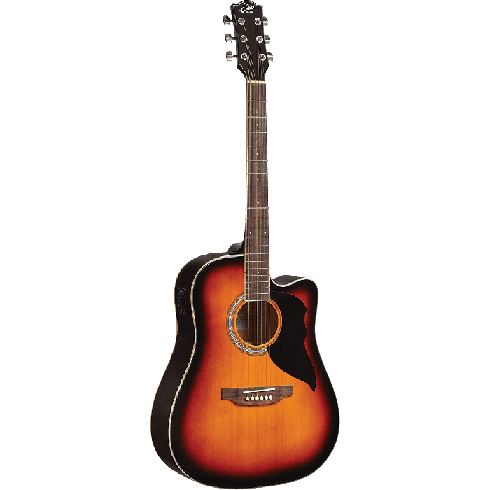 Guitarra Acústica Dreadnought Ranger 6 A/E Cutaway - Brown Sunburst 6 Guitarra Acústica Dreadnought Ranger 6 A/E Cutaway - Brown Sunburst 6