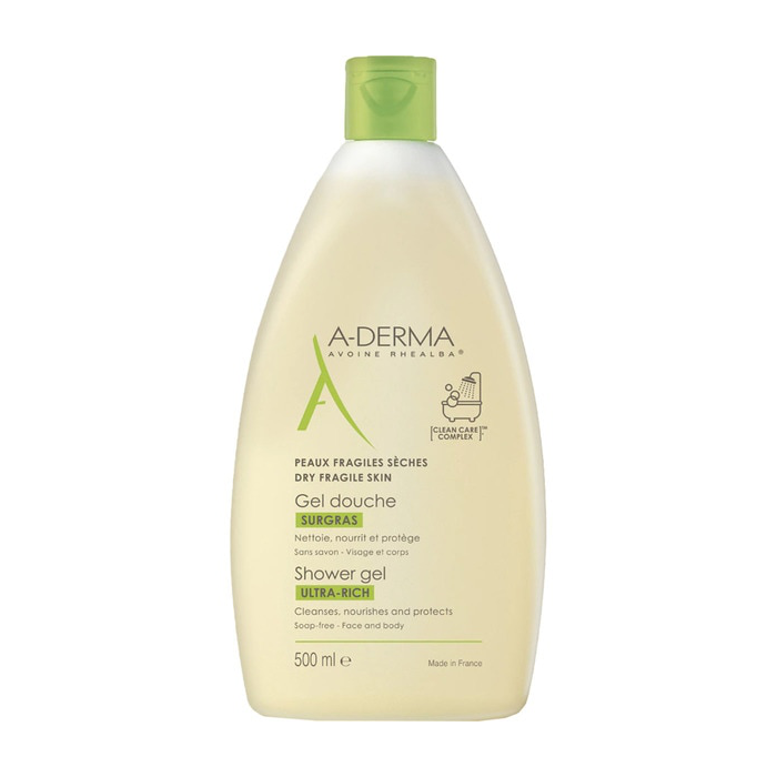 Aderma Ad Ultra Rich Shower Gel 500 mL