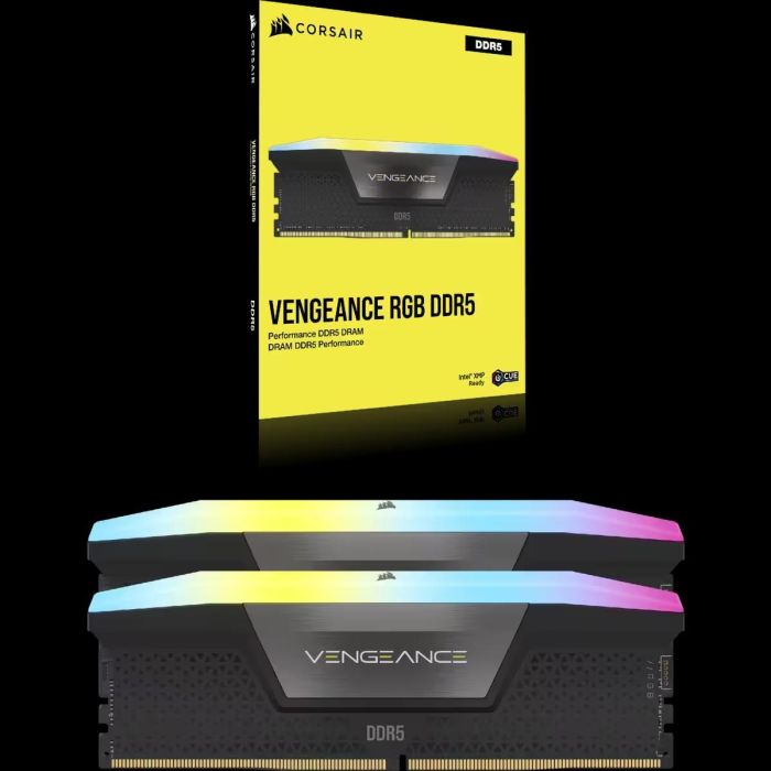 Corsair Vengeance RGB B 32GB (2x16GB) DDR5 PC6400 CL36 Kit Memoria RAM para PC 5