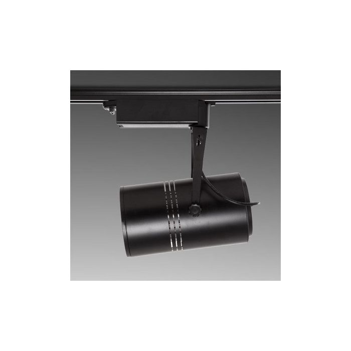 Foco de Carril LED 20W 2000Lm 6000K Fría Luz Día CRI85 Monofásico Orientable Aluminio Chip COB Negro/Blanco | PL218033-CW-W 1 Foco de Carril LED 20W 2000Lm 6000K Fría Luz Día CRI85 Monofásico Orientable Aluminio Chip COB Negro/Blanco | PL218033-CW-W 1