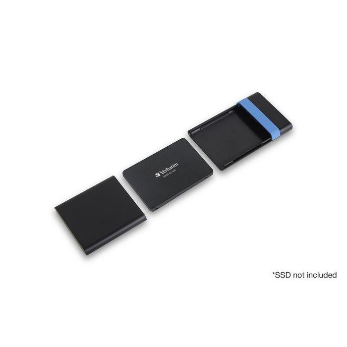Verbatim 2.5", HDD/SSD, USB 3.2 Gen 1, 125.5 x 80 x 17.6 mm, 59.8 g 4 Verbatim 2.5", HDD/SSD, USB 3.2 Gen 1, 125.5 x 80 x 17.6 mm, 59.8 g 4