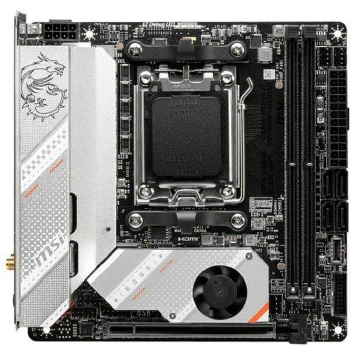 MSI Placa Base MPG B650I Edge WiFi, Socket AM5, Chipset AMD B650, DDR5, Mini-ITX 8 MSI Placa Base MPG B650I Edge WiFi, Socket AM5, Chipset AMD B650, DDR5, Mini-ITX 8