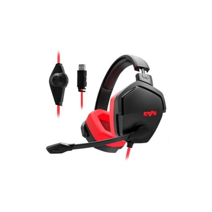 Energy Sistem Auriculares Gaming Esg4 con Sonido 7.1 Surround Virtual y Micrófono Boom Mic para PC PS4 PS5 Switch