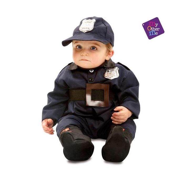 Disfraz bebé policía talla 0-6 meses 4