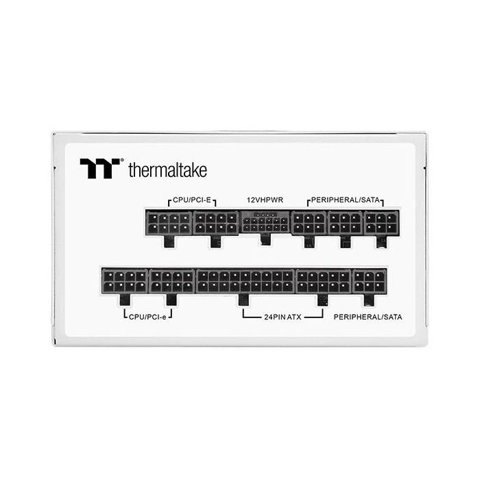 Thermaltake Toughpower GF3 Snow 1200W Fuente Alimentación PC ATX 3.0 Modular 80 PLUS Gold Blanco 4