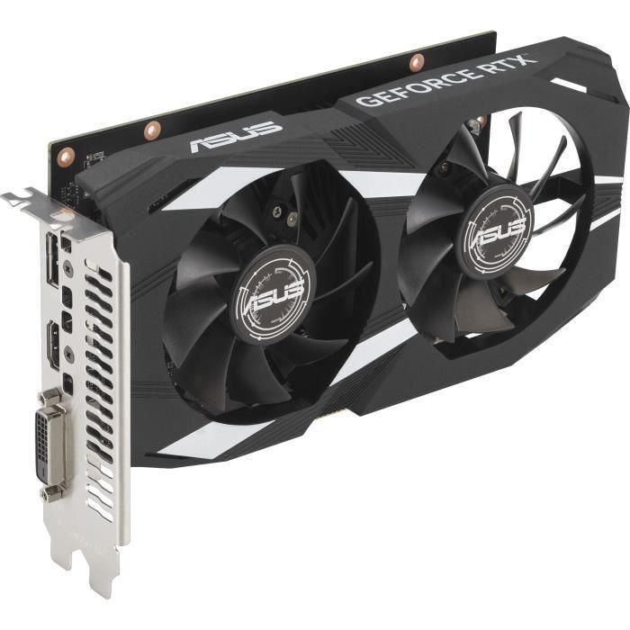 Asus Dual GeForce RTX 3050 6GB GDDR6 96bit PCIe 4.0 2xHDMI 2.1/DisplayPort 1.4a - 90YV0K60-M0NA00 1
