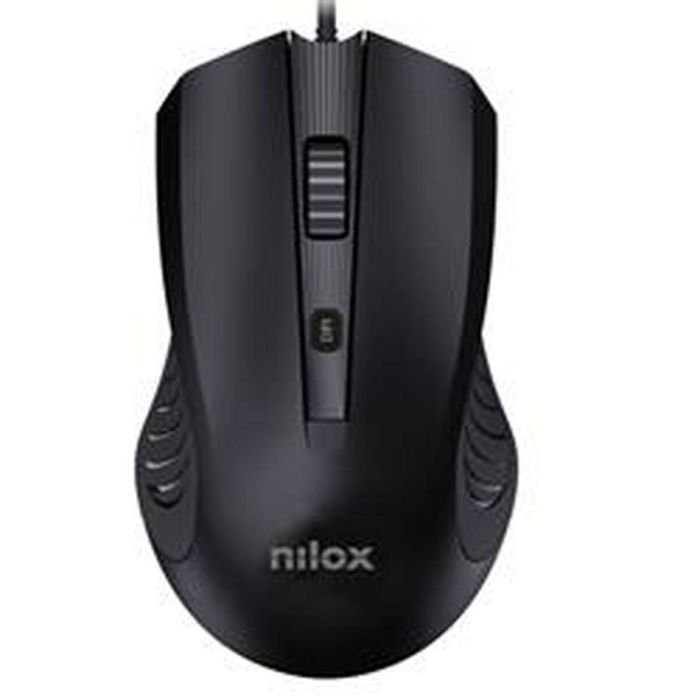 Ratón Nilox MOUSB1013 2400 dpi 1 Ratón Nilox MOUSB1013 2400 dpi 1