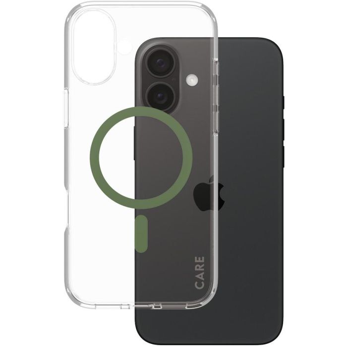 PanzerGlass CARE Case Flagship Green MagSafe iPhone 16 Plus