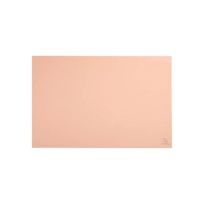 Vade Sobremesa Exacompta Aquarel Carton Forrado 58X38 Cm Compatible Con Raton Coral