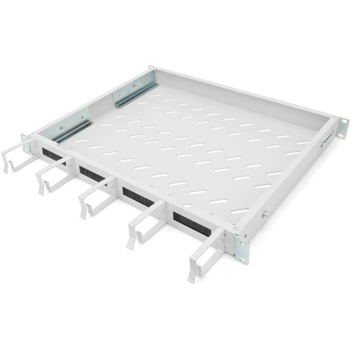 Fachboden mit Kabelführung 19" 1HE DIGITUS festeinbau für 600mm tiefe Schränke inkl. Kabelmanagement grau 4 Fachboden mit Kabelführung 19" 1HE DIGITUS festeinbau für 600mm tiefe Schränke inkl. Kabelmanagement grau 4