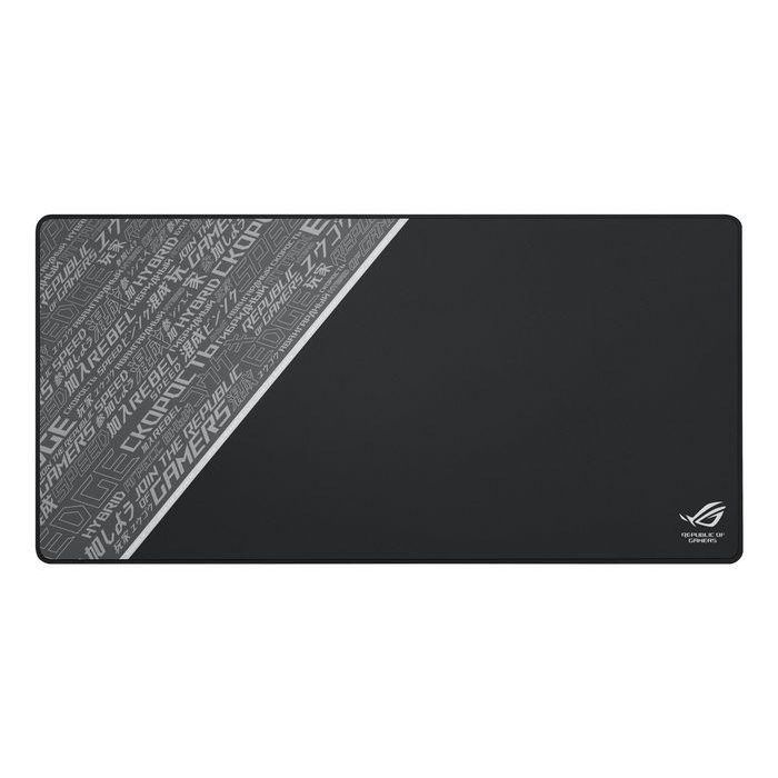 Asus ROG Sheath BLK LTD Alfombrilla de Ratón Gaming Extragrande, Superficie Lisa, Bordes Cosidos, 900x440x3mm, Negra