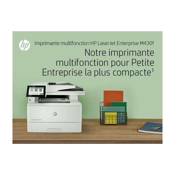 HP LaserJet Enterprise MFP M430f Impresora con Cartuchos HP JetIntelligence 22