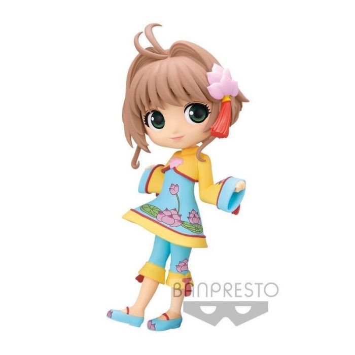 Banpresto Figura Q Posket Cardcaptor Sakura Kinomoto Ver.A 14 cm Clear Card 4 Banpresto Figura Q Posket Cardcaptor Sakura Kinomoto Ver.A 14 cm Clear Card 4