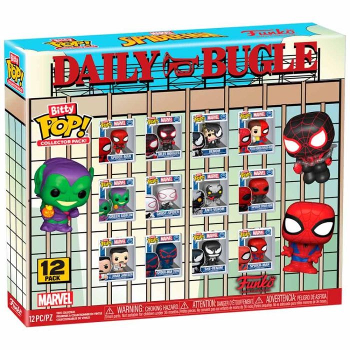 FUNKO Bitty POP Multipack Marvel Spiderman Figura 2.5cm