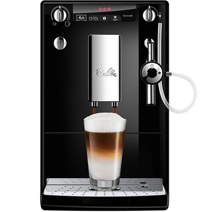 Melitta E957-101 Cafetera Espresso Automática Caffeo Solo & Perfect Molinillo Integrado Cappuccinatore 15 Bares 1400W Negra 0 Melitta E957-101 Cafetera Espresso Automática Caffeo Solo & Perfect Molinillo Integrado Cappuccinatore 15 Bares 1400W Negra 0