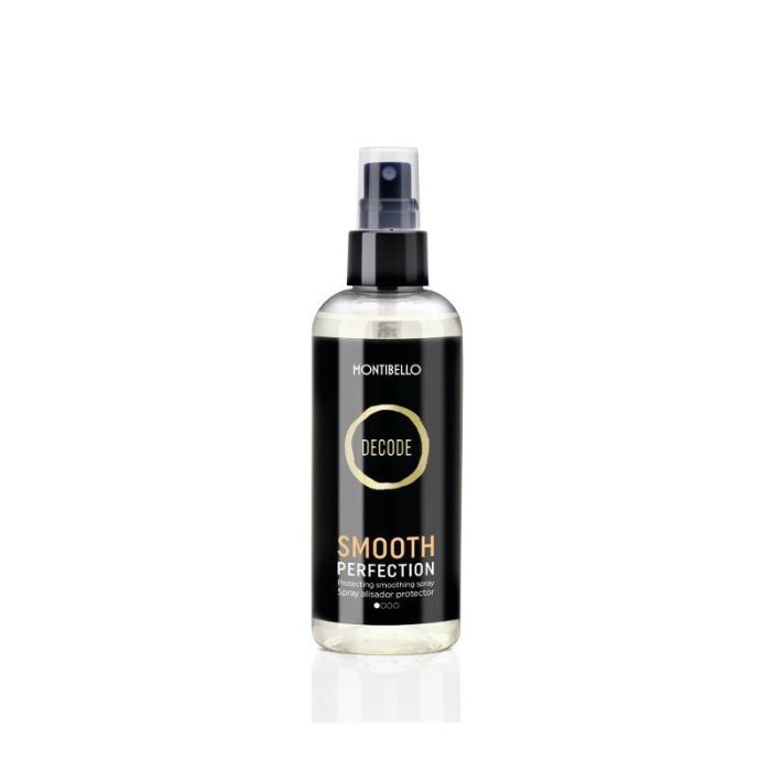 Montibel·Lo Decode Smooth Perfection Spray Alisador Protector 200ml – Anti-encrespamiento, para Planchas y Secadores, Alto Brillo