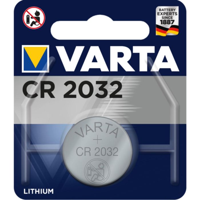 Varta CR2032, Lithium, 3V, 230 mAhSilver