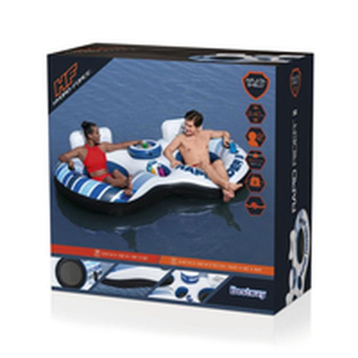 Bestway Rueda Doble Hinchable con Asas Rapid Rider 251x132 cm Playa y Piscina 43113 3 Bestway Rueda Doble Hinchable con Asas Rapid Rider 251x132 cm Playa y Piscina 43113 3