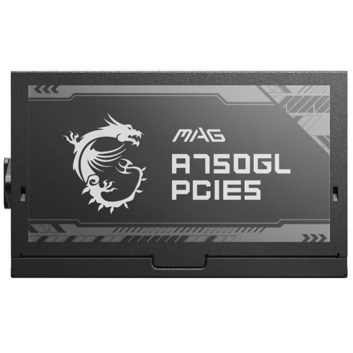 MSI 3067ZP8B11CE0 MAG A750GL PCIE5 Fuente de Alimentación Modular 80+ Gold 750W 3