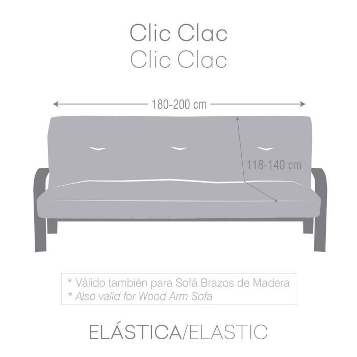 Funda para Sofá Eysa ULISES Morado 140 x 100 x 200 cm 3 Funda para Sofá Eysa ULISES Morado 140 x 100 x 200 cm 3