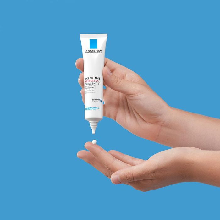La Roche Posay TOLERIANE KERIUM DS Concentrado Crema Cuidado Facial Calmante Hidratante Antirojeces 40 ml