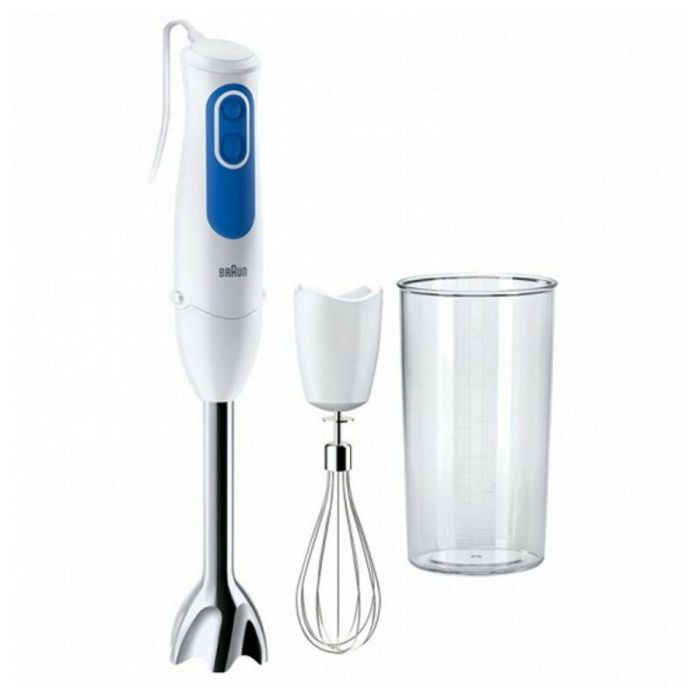 Batidora de Inmersión Braun MQ3005WH 0,6 L INOX 700W Blanco Batidora de Inmersión Braun MQ3005WH 0,6 L INOX 700W Blanco